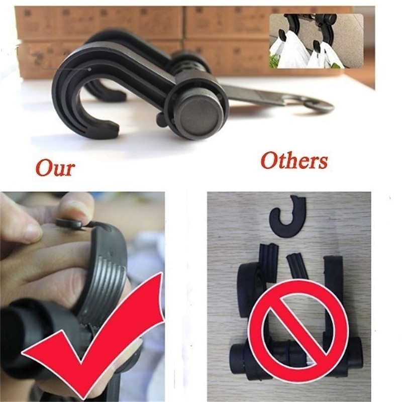 Universal Car Seat Back Storage Hook Sundries Hanger Bag Holder Multifunction Car Hooks Vehicle Storage Organizer 2025 - $14.99 –P1