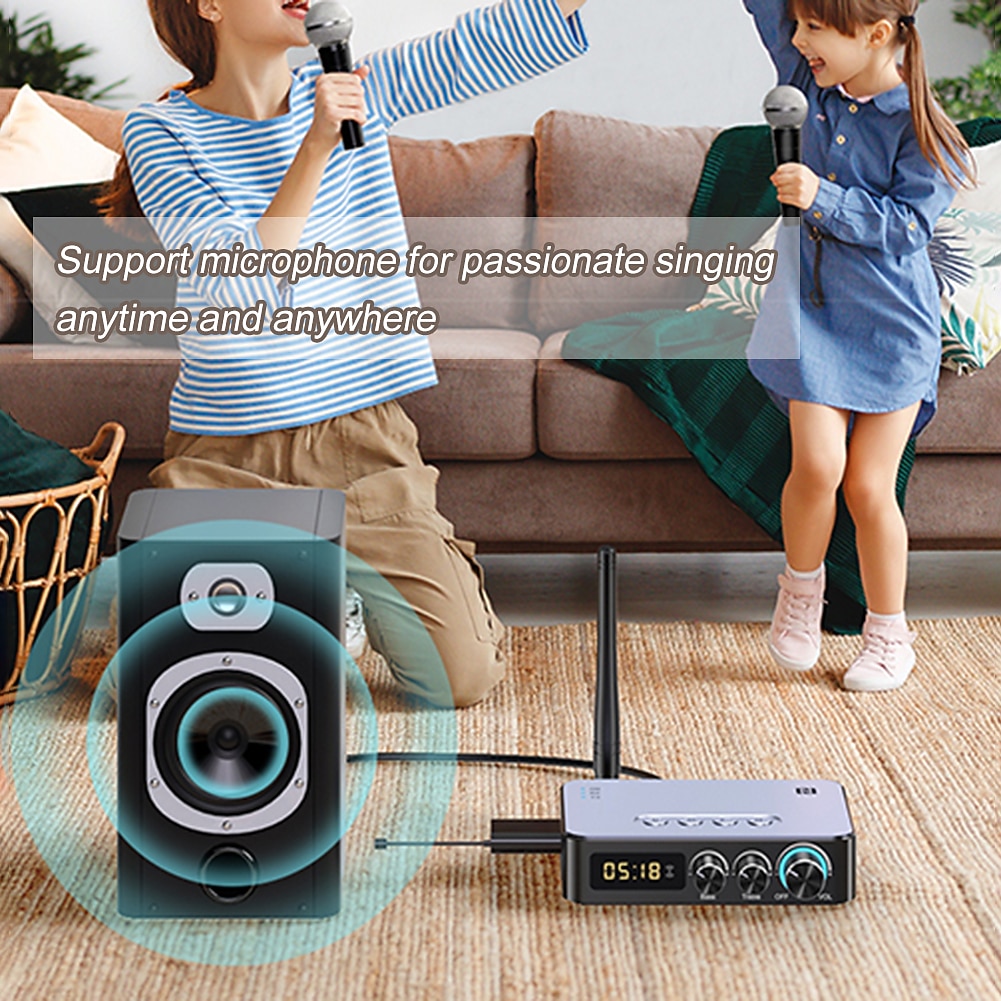 M9 Pro Bluetooth 5.1 Audio Receiver Transmitter 3.5mm Aux Wireless Music Adapter U Disk/TF Card FM Radio Player DAC Converter 2025 - $52.99 –P11