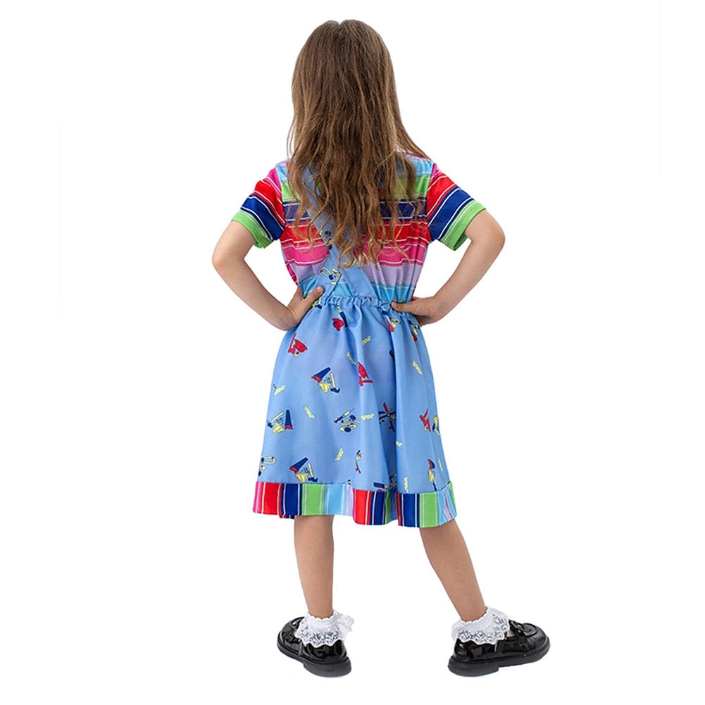 Chucky Scary Doll Outfits 2 PCS Halloween Group Family Costumes Boys Girls' Movie Cosplay Costume Halloween Carnival Children's Day 2025 - $39.99 –P7