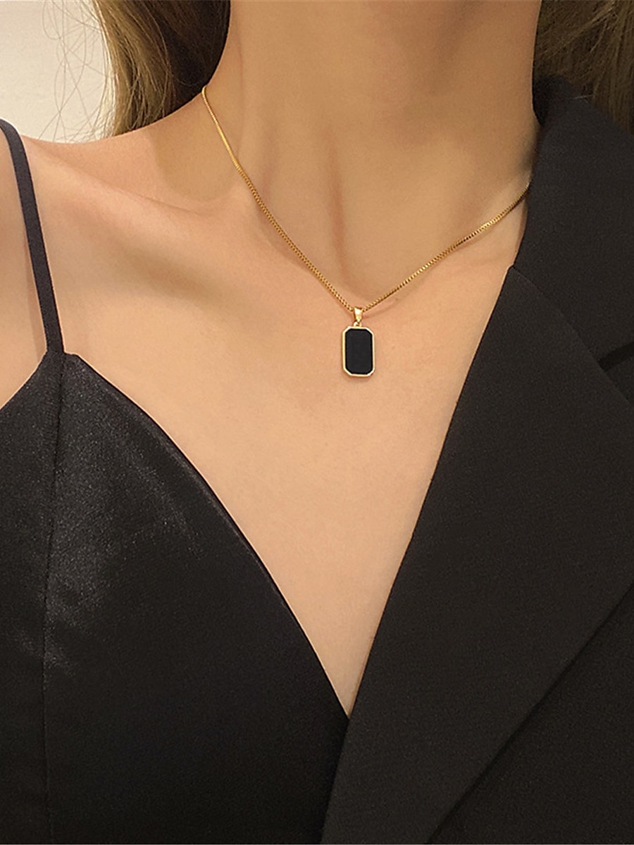 Femme Colliers Mode Extérieur Géométrie Collier de 2025 ? $7.49 –P5