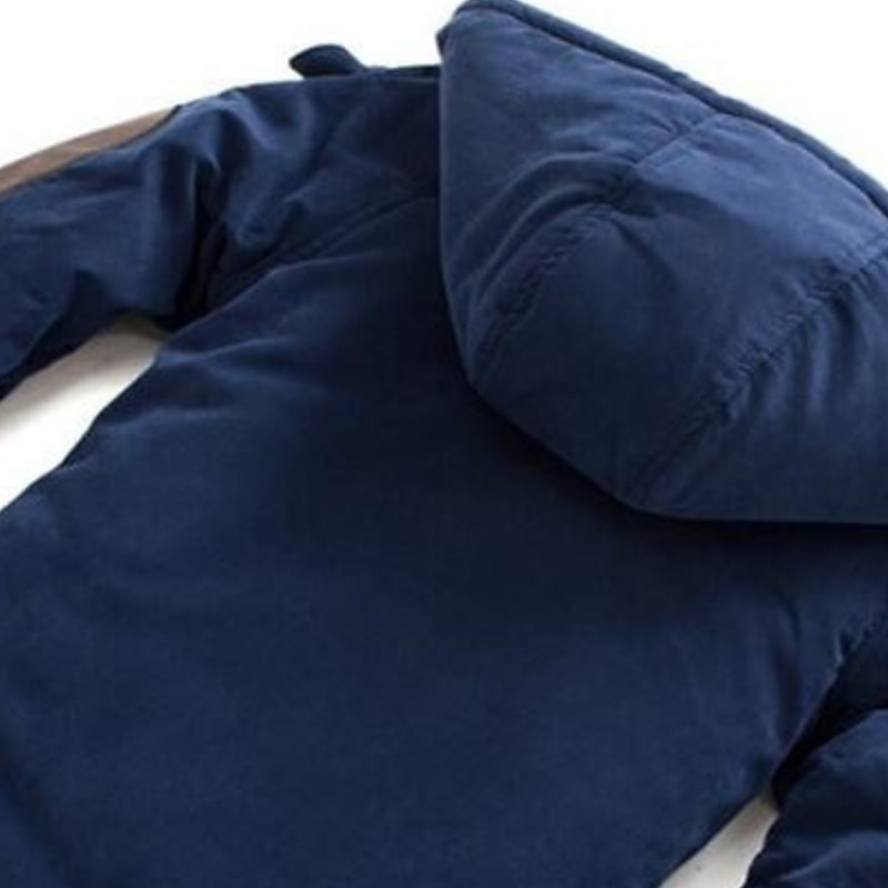 Barn Pojkar Kappa Fleece-jacka Ytterkläder Ensfärgat Långärmad Dragkedja Täcka Ledigt Mode Förtjusande Dagligen Marinblå Orange Vår Höst 7-13 år 2025 - $30.99 –P6
