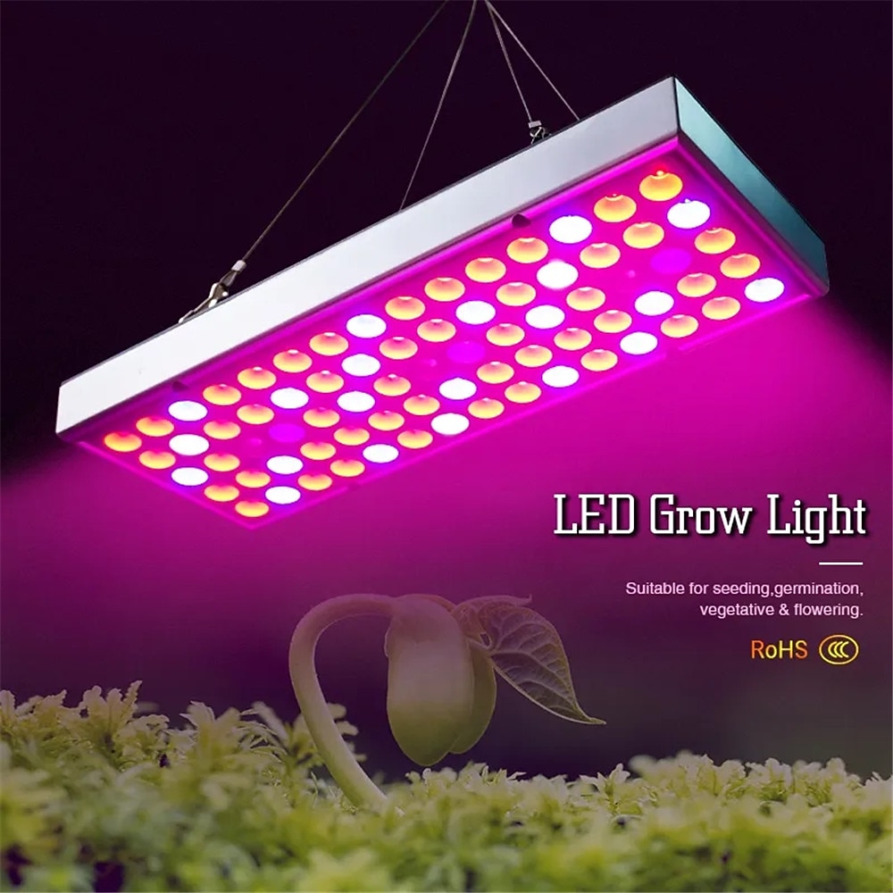 2026年 フルスペクトル LED 栽培ライト パネル - 屋内植物と水耕栽培用の赤、青、白、IR、UV ブラック ライト  コレクション – $36.99 –P2