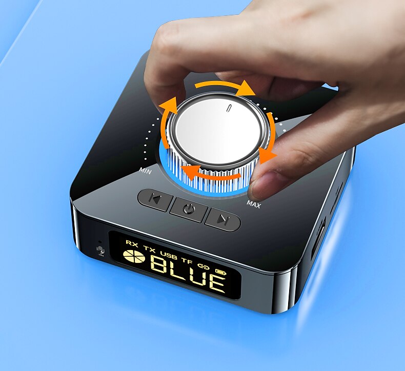 Bluetooth Receiver Transmitter LED BT 5.0 Stereo AUX 3.5mm Jack RCA Handsfree Call TF U-Disk TV Car Kit Wireless Audio Adapter 2025 - $33.99 –P4