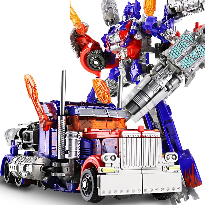 20 cm giocattoli di trasformazione anime robot car action figure plastica abs cool movie modello di ingegneria aeronautica regalo per bambini ragazzo del 2025 a $35.99 –P6