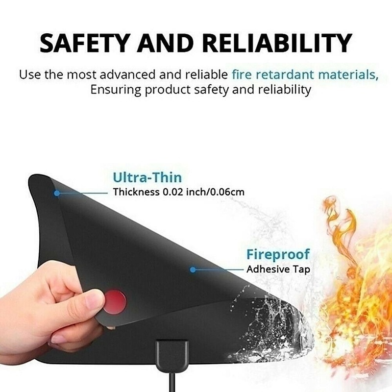 5000 Miles Range HDTV Antenna 4K HD Indoor Digital TV Aerial Signal Amplifier 2025 - $17.99 –P7