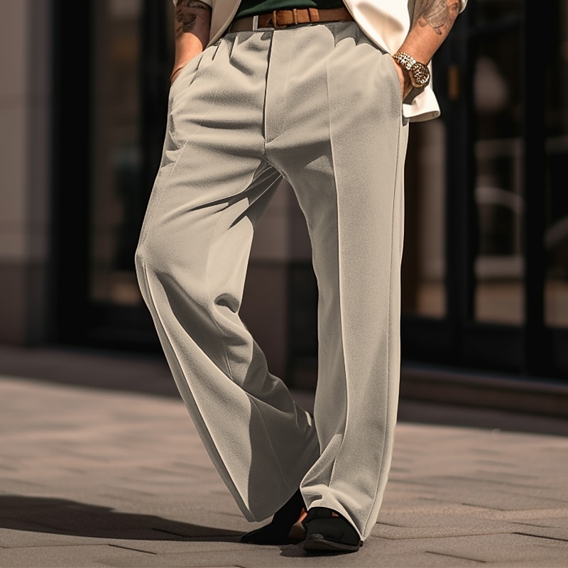 Wine Straight Leg Velvet Jeans