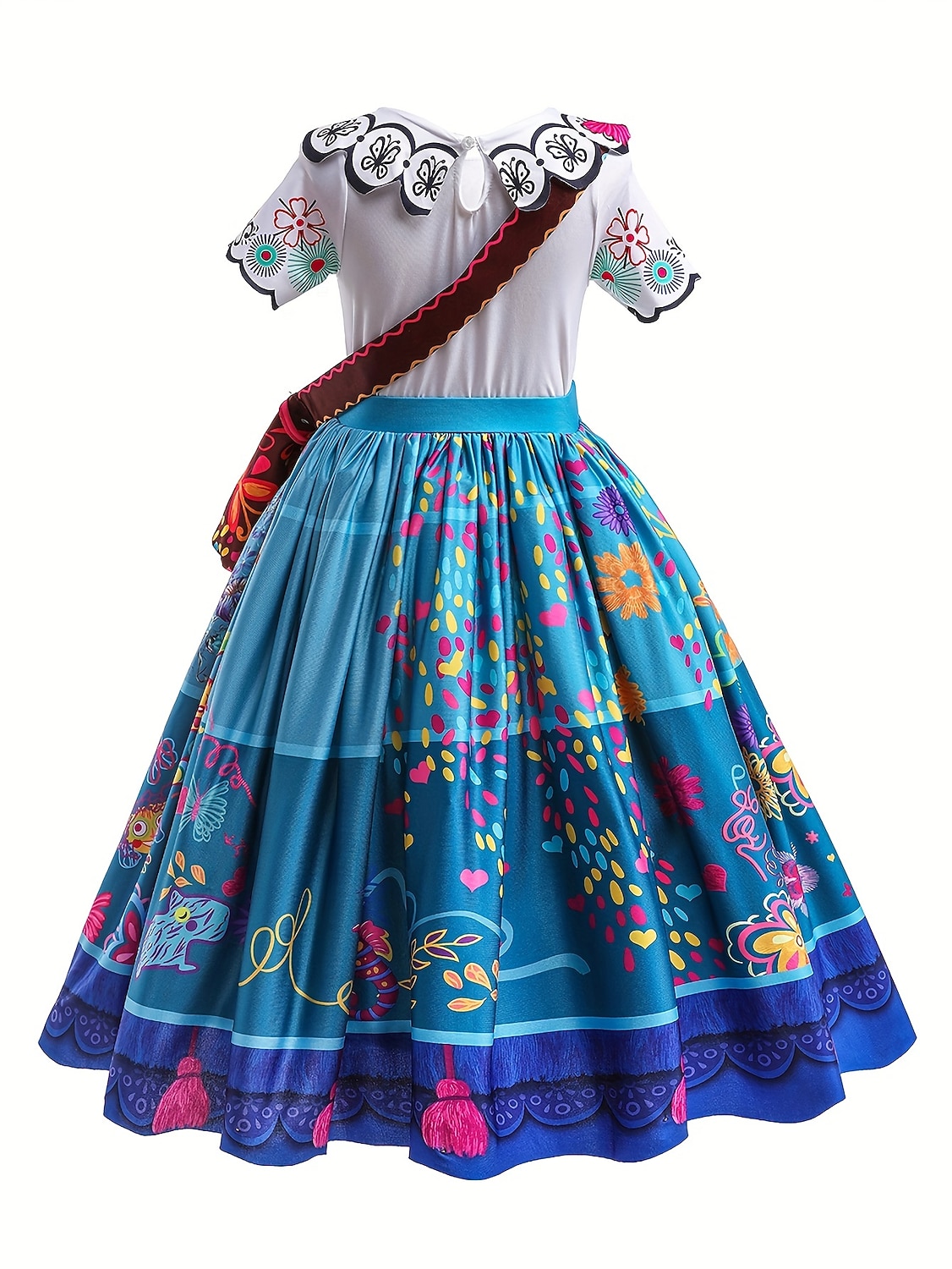 Isabela Madrigal Luisa Dolores Cosplay kostyme Blomsterpikekjole Ferie kjole søt stil for Jente Barne Barnas Dag Nytt År Maskerade 2026 - $32.99 –P2
