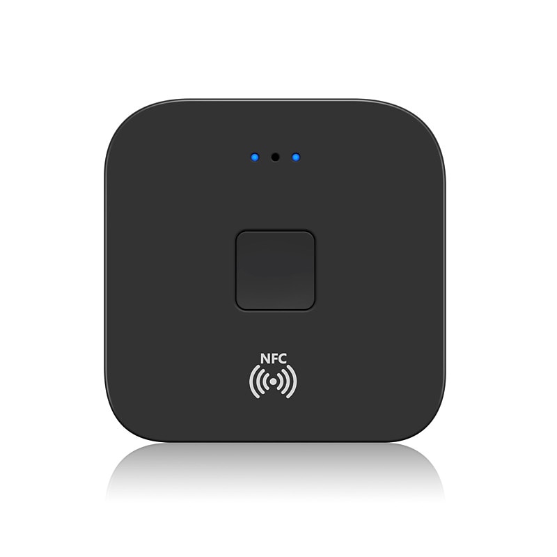 מקלט vaorlo nfc מתאם bluetooth 5.0 עם שקע aux 3.5 מ"מ לרמקול הערכה לרכב ואוזניות מקלט אלחוטי סטריאו מוזיקת 2025 - $22.99 –P1