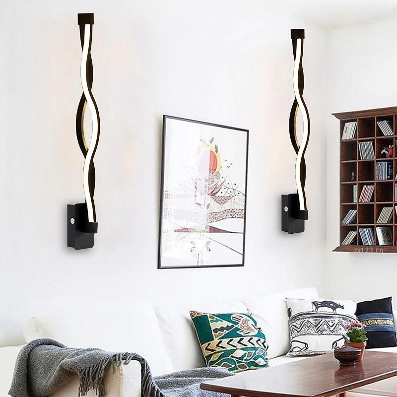 LED-Wandleuchte für den Innenbereich, 65 cm, 3 Farben, minimalistische Wandleuchte, lange Wohndekor-Leuchte für Wohnzimmer, Schlafzimmer, 110–240 V 2025 - $66.99 –P5