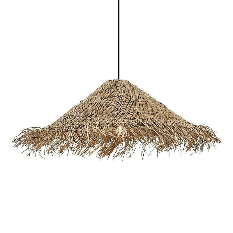 LED Pendant Lamp Rattan Pendant Light 30/40m Retro Suspension Lamp Woven Hanging Lamp Wicker Lampshade Hanging Light Fixture for Dining Table Restaurant 110-240V 2025 - $449.99 –P8