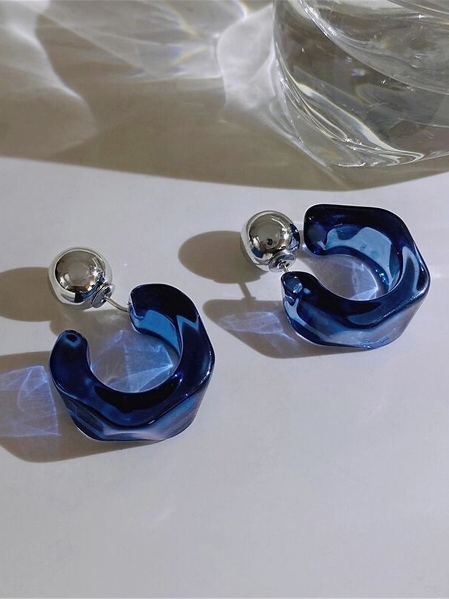 Femme Boucles d'oreille Mode Extérieur Géométrie Boucle d'oreille de 2025 ? $7.49 –P5