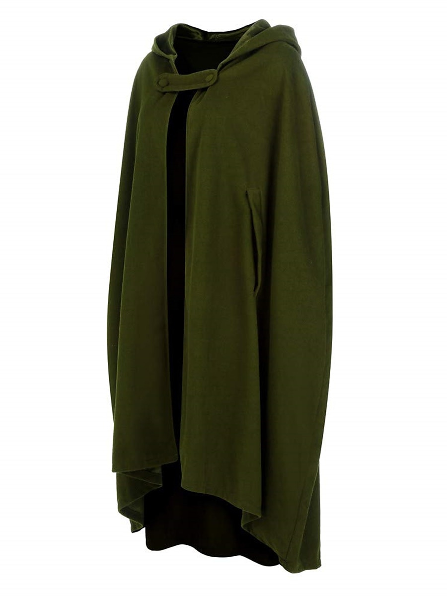 Mujer Capa / Capas Exterior Ropa Cotidiana Noche Otoño Invierno Largo Abrigo Ajuste regular Resistente al Viento Mantiene abrigado Elegante Estilo clásico Casual Chaquetas Manga 3/4 Plano Demasiado 2025 - $34.99 –P16