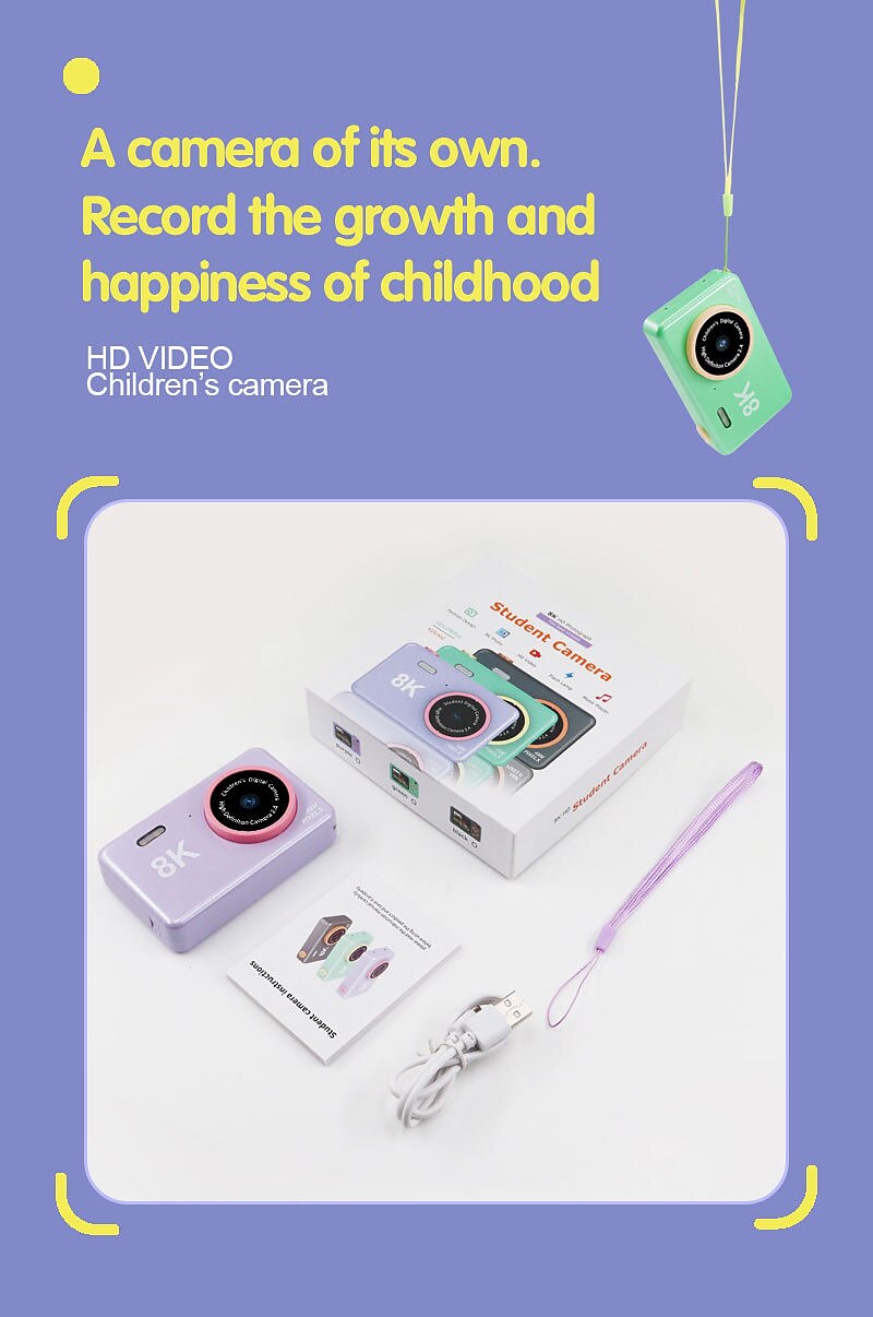 4800w dubbele camera spiegelreflexcamera point-and-shootcamera digicam autofocuscamera compacte digitale camera voor op reis 2025 - $45.99 –P11