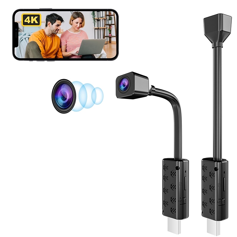 Y11 IP Camera 4K Mini Wireless Motion Detection Remote Access IR-cut Indoor Support 128 GB 2025 - $41.99 –P1