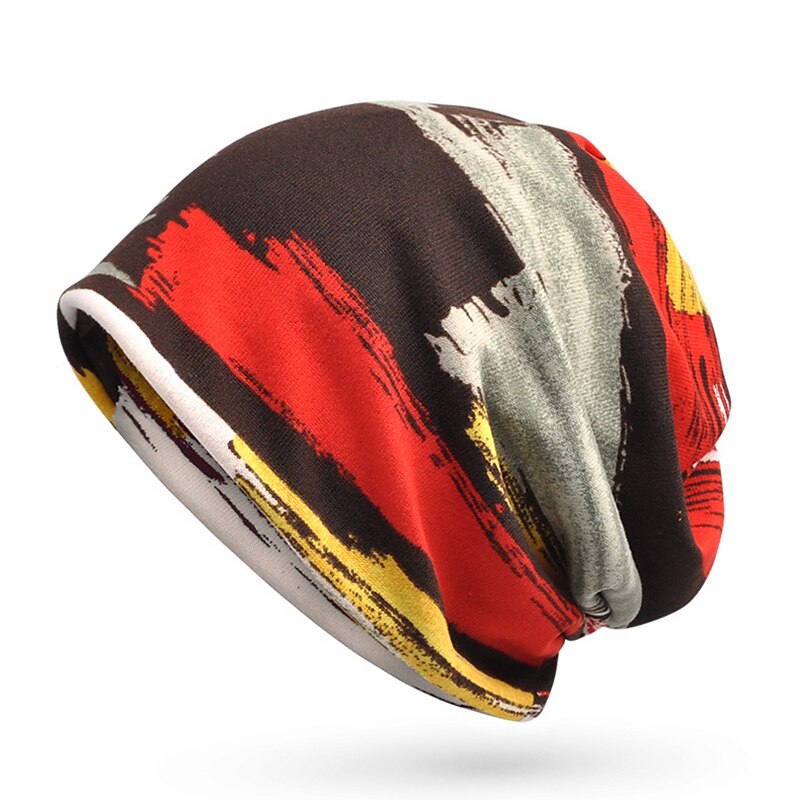 Unisex Čepice Beanie Pletená čepice Vodní modrá Kávová Polyester Tisk Cestování Venkovní Dovolená Vzor Větruvzdorné Teplý 2025 - $4.99 –P2