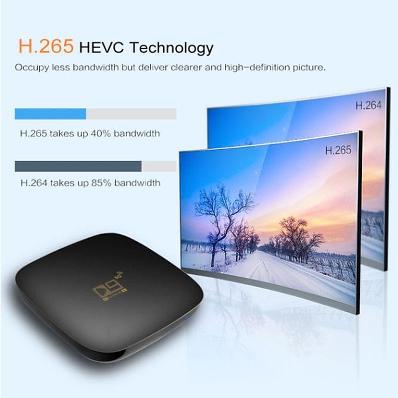 New Smart TV Box Android 10.0 D9 HD 4K Quad Core Media Player Video 2.4G 5GHz Wifi Smart TV Box Set Top Box 2025 - $51.99 –P5