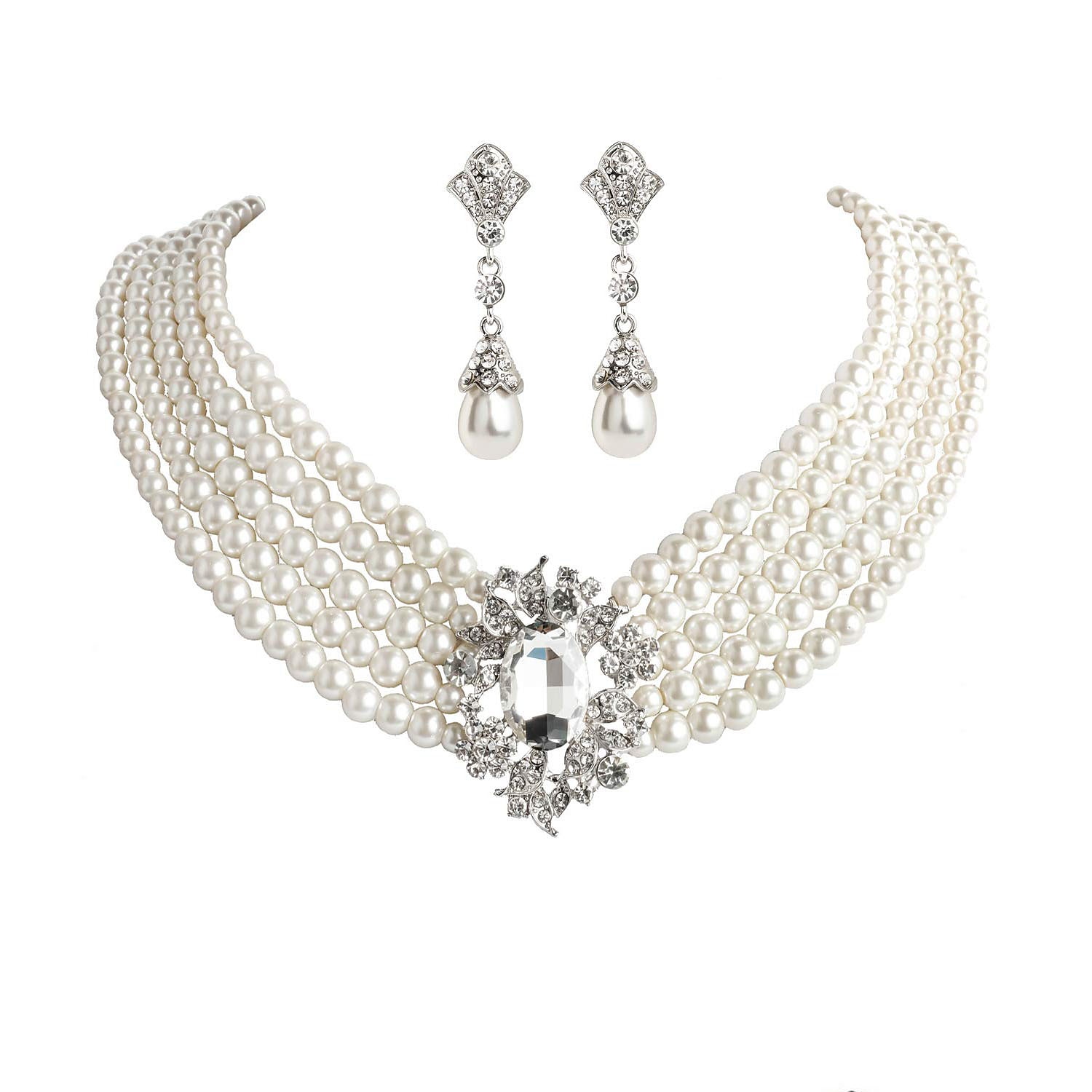 Epocă Anii 1920 Gatsby Set accesorii Charleston Invitat la nuntă Costume de fancy Pentru femei Mascaradă Recepția de Nuntă Petrecerea Burlăcițelor Festival Adulți Mănuși Toate Sezoanele 2026 - $34.99 –P6
