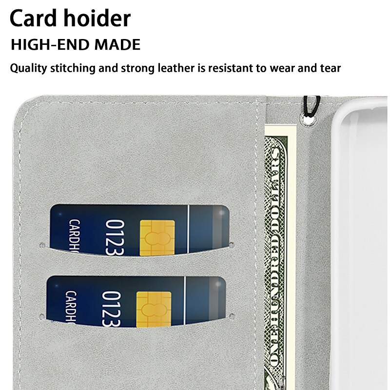 Phone Case For Samsung Galaxy S23 S22 S21 S20 Ultra Plus FE A54 A34 A14 A72 A52 A32 A22 A12 Note 20 Ultra 10 Plus A53 A33 A23 A13 Note 20 10 S25 Ultra Wallet Case with Stand Holder Magnetic Full Body 2025 - $18.99 –P8