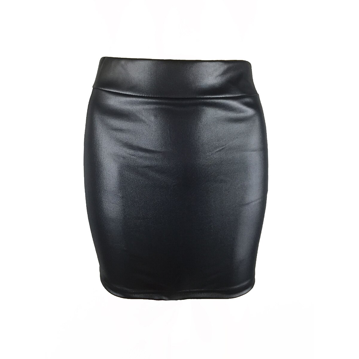Női Szoknya Bodycon Elegáns Divat Alkalmi Térd feletti Magas derék Szoknyák Egyszínű Vakáció Utca Bor Fekete Tengerészkék Kávé Tavaszi nyár Bőrutánzat 2025 - $16.99 -P4