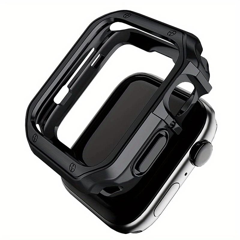 Чехол для часов Совместим с Apple Watch Ultra 49mm / Series 8 7 41mm 45mm / Series 6 5 4 SE 40mm 44mm Устойчивый к царапинам Полное покрытие бампера Все вокруг защитное ТПУ Часы Крышка 2025 - $11.99 –P7