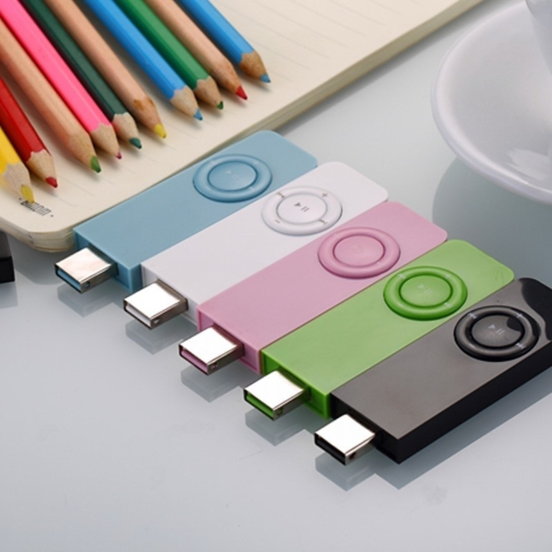 Digital MP3 Player Portable USB Rechargable Media Sound MP3 Music Player with Lanyard for Student Valentine's Day Gifts 2025 - CAD $22.74 –P6