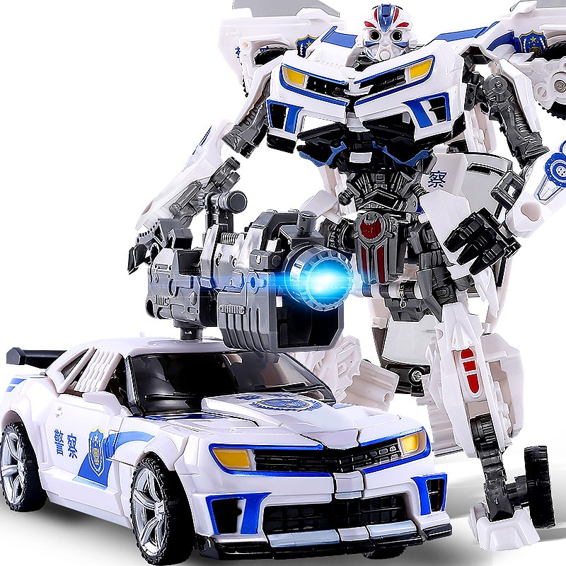 20 cm giocattoli di trasformazione anime robot car action figure plastica abs cool movie modello di ingegneria aeronautica regalo per bambini ragazzo del 2025 a $35.99 –P15