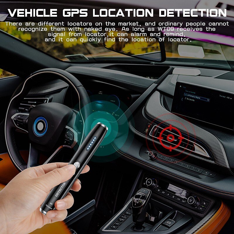 GPS Signal Finder Wireless Camera Mini Bug Anti-spyware Device Wiretap Hidden Infrared Hole Detector Camera/GSM/GPSM/GPS Tracker 2025 - $38.99 –P8