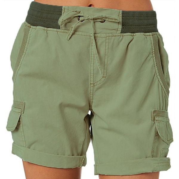 Women's Cargo Shorts Hiking Shorts Summer Outdoor Ripstop Breathable Quick  Dry Lightweight Shorts Bottoms Drawstring Elastic