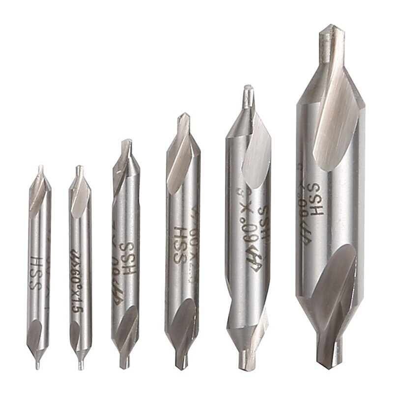 Forets centraux en carbure, fraises à 60 degrés, forets à métaux d'angle cnc, travail des métaux durs, outils de perçage en acier au tungstène de 2025 ? $14.99 –P2