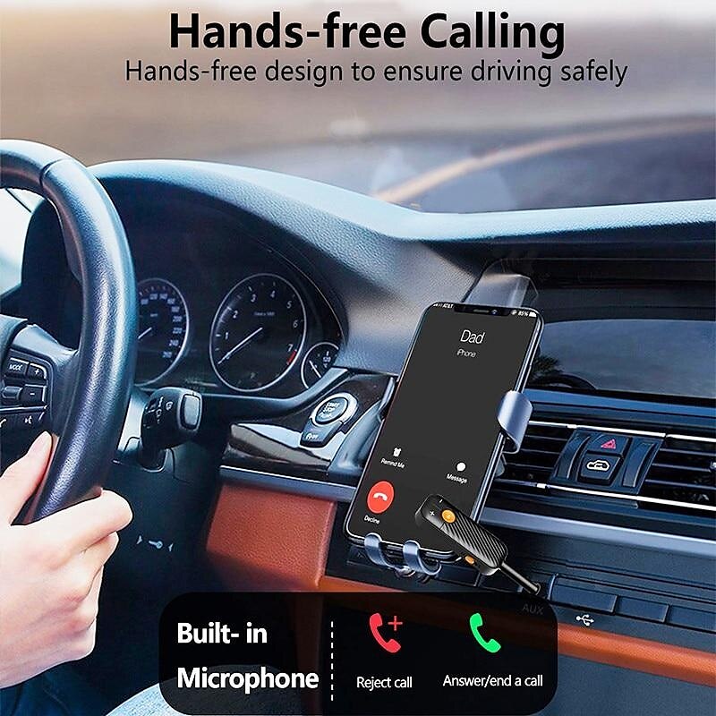 2025年 3.5 ミリメートル aux Bluetooth 5.2 トランスミッターレシーバーミニステレオワイヤレスオーディオアダプタードングル PC tv Bluetooth ヘッドフォンスピーカー  コレクション – $17.99 –P2