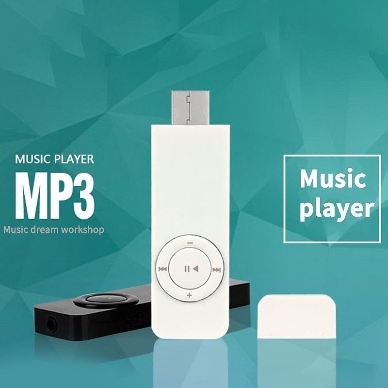 Digital MP3 Player Portable USB Rechargable Media Sound MP3 Music Player with Lanyard for Student Valentine's Day Gifts 2025 - CAD $22.74 –P7