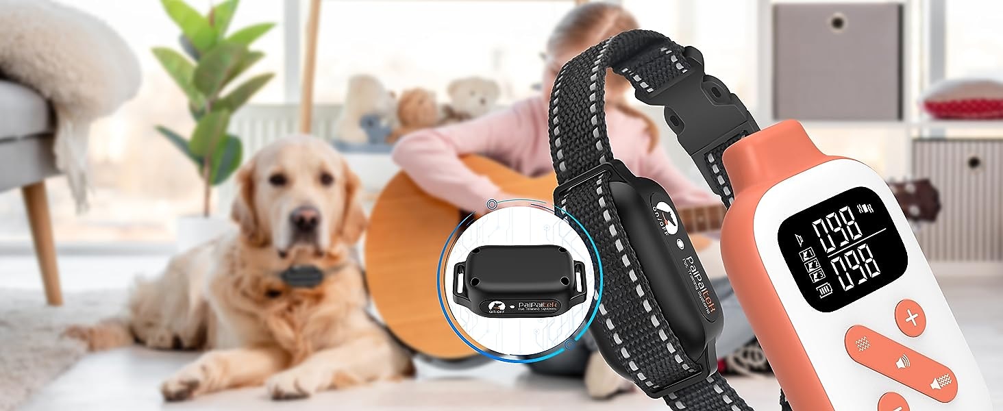 Vibrating Dog Collar No Shock 3300ft Range Dog Training Collar with Remote IPX7 Waterproof Electric Dog Collar No Shock/Prong Dog Training Collar for 5-120 lbs All Breeds 2026 - $106.99 –P3