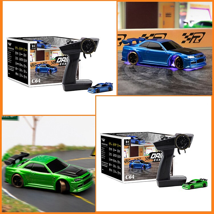 2025年 ターボレーシング レーシング ドリフトカー 176 フルスケール c64 リモートコントロールカー モデルカー  コレクション – $218.39 –P2