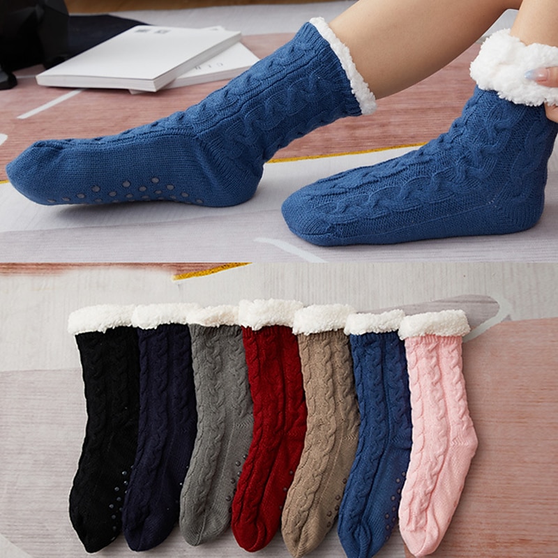 natale femminile inverno simpatico cartone animato natale alce pantofole di cotone studentessa in casa di moda calde scarpe di cotone peluchepantofole invernali da donna del 2025 a $15.49 –P1
