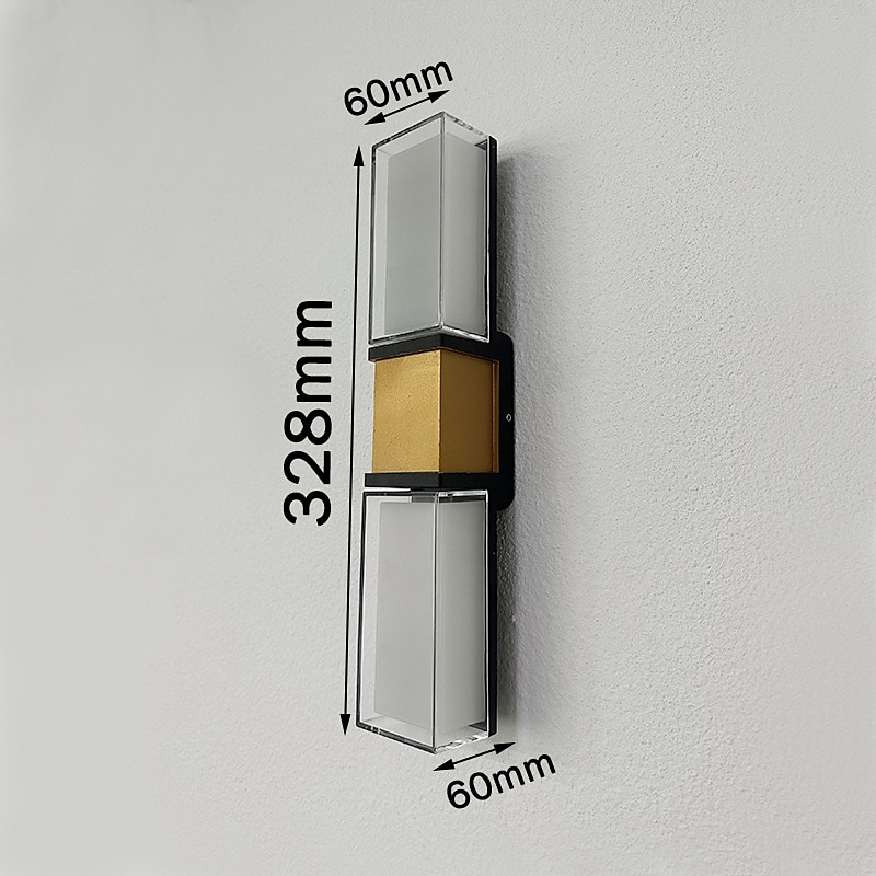 LED Indoor/Outdoor Wall Light RGB Wall Lights Indoor Wall Light Wall Lamp Tuya App Alexa Control Waterproof IP65 Outdoor Wall Light 85-265V 2025 - $99.99 –P6