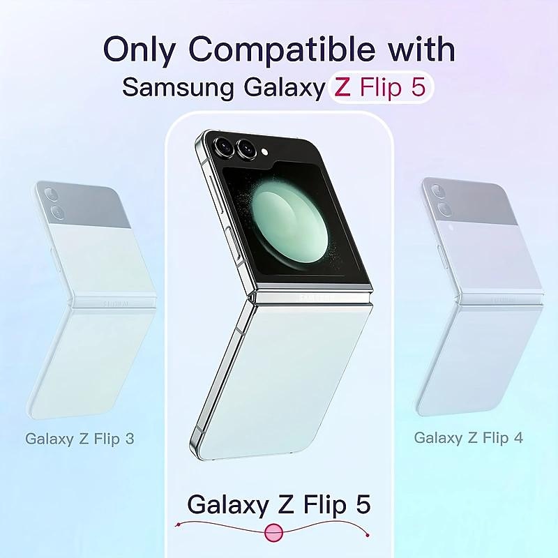 1 Set Screen Protector Back Screen Protector For Samsung Galaxy Z Flip 5 Tempered Glass TPU Hydrogel TPU 9H Hardness Anti Bubbles Anti-Fingerprint High Definition Ultra Thin 2025 - $10.99 –P7