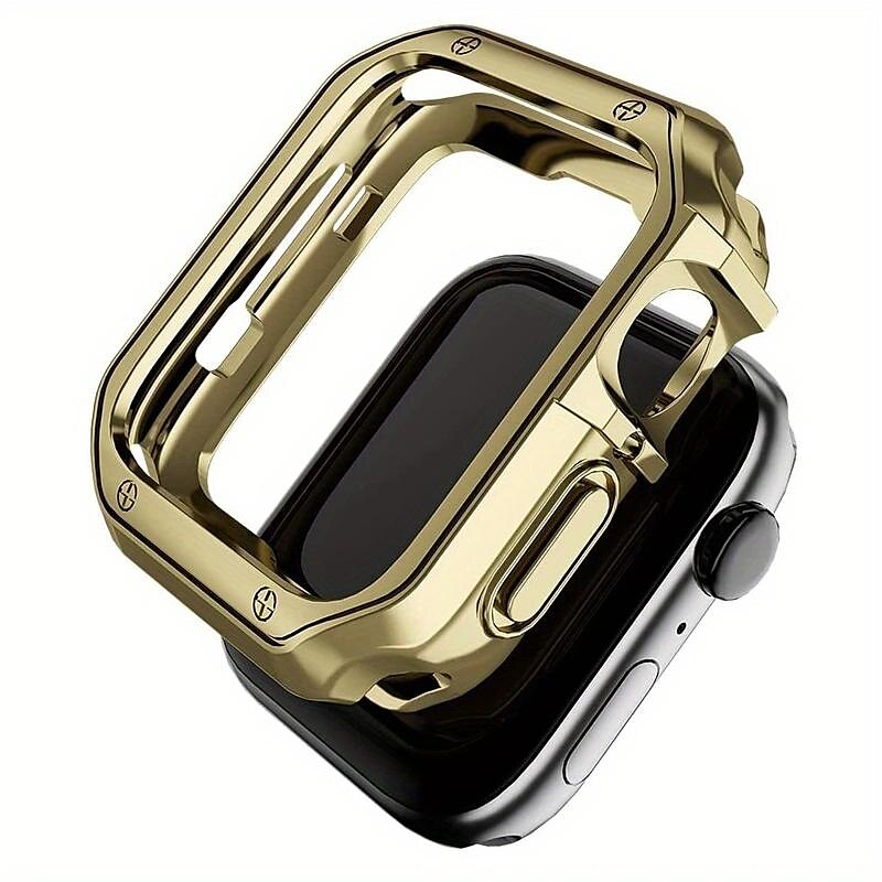 Чехол для часов Совместим с Apple Watch Ultra 49mm / Series 8 7 41mm 45mm / Series 6 5 4 SE 40mm 44mm Устойчивый к царапинам Полное покрытие бампера Все вокруг защитное ТПУ Часы Крышка 2025 - $11.99 –P8