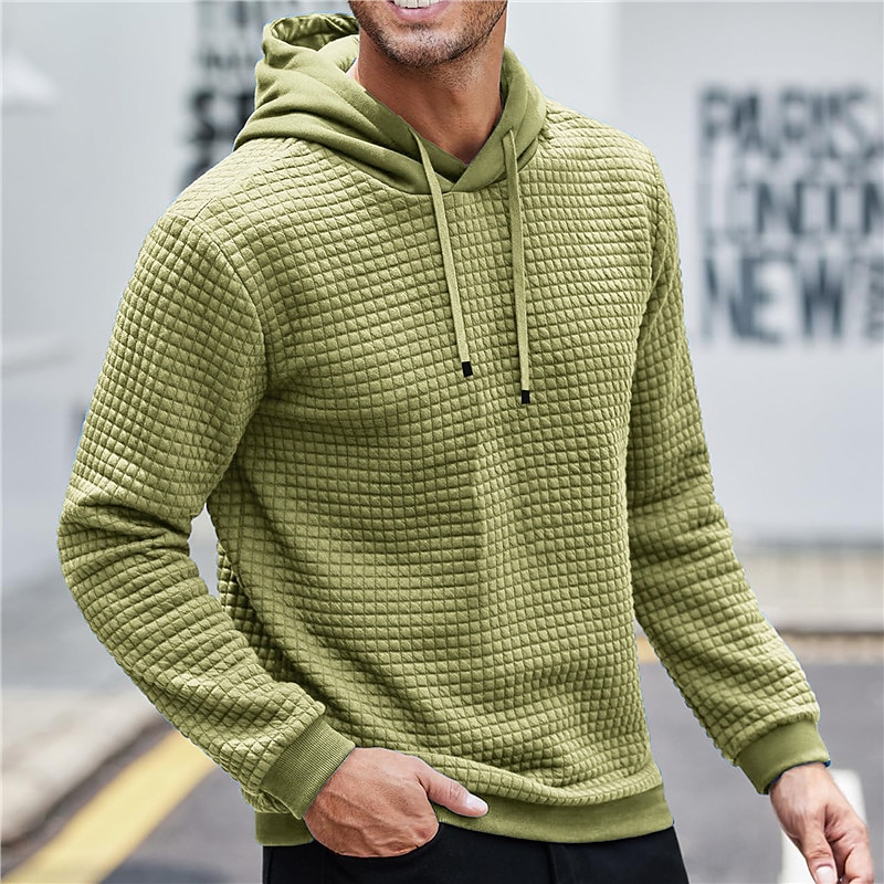 Plain Hoodie, Medium Green