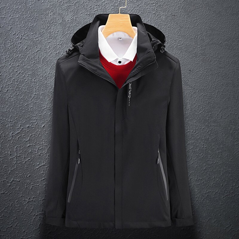 Pentru femei Jachetă Softshell Μπουφάν πεζοπορίας Αντιανεμικό πεζοπορίας În aer liber Termic cald Rezistent la Vânt Îmbrăcăminte Exterior Jachete Iarnă Fermoar Ascuns pe Întreaga Lungime Pescuit 2025 - $25.99 –P9