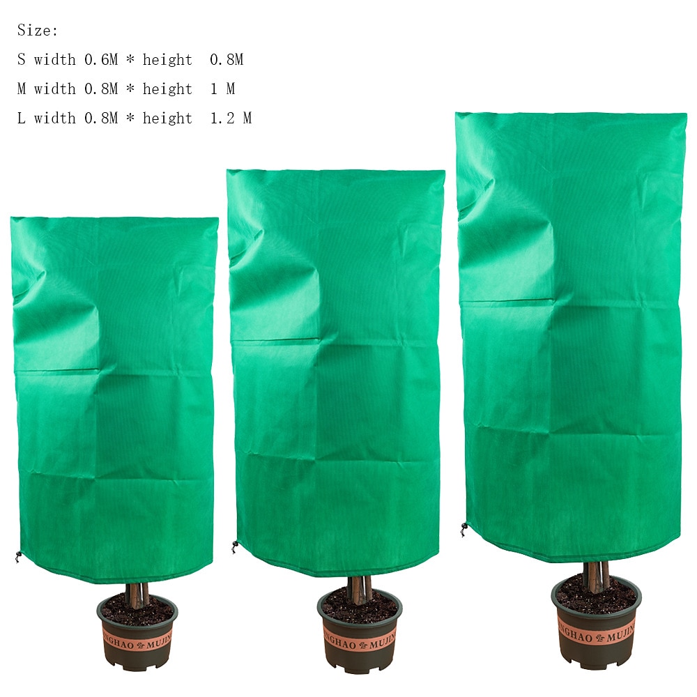 Sac de protection chaud pour plantes, arbustes et arbres, avec cordon de serrage, pour jardin, cour, protection contre le gel en hiver, protection solaire de 2025 ? $8.99 -P5