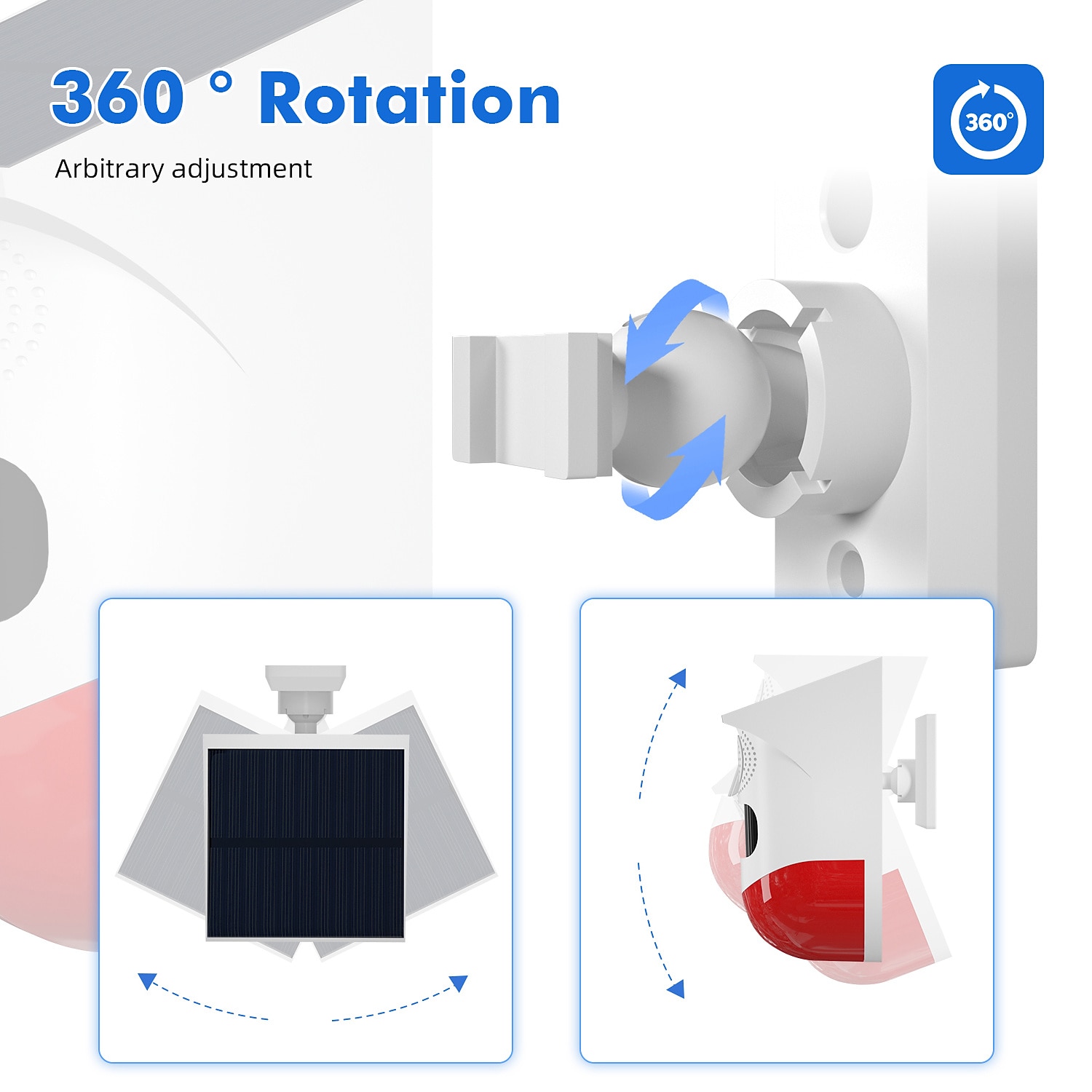 2025年 tuya スマート wifi 赤外線モーション検出器ソーラー屋外 pir ワイヤレスストロボサイレン検出器サウンドアラーム防水リモコン  コレクション – $44.99 –P13