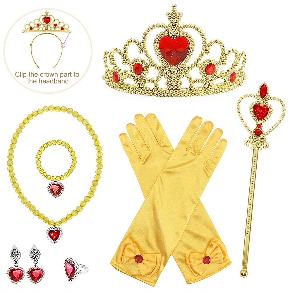 Sagolikt Prinsessa Söt Blommaflickaklänning Temafestdräkt Tyllklänningar Cosplay for Flickor Barn Karnival Maskerad 2026 - $48.99 –P12