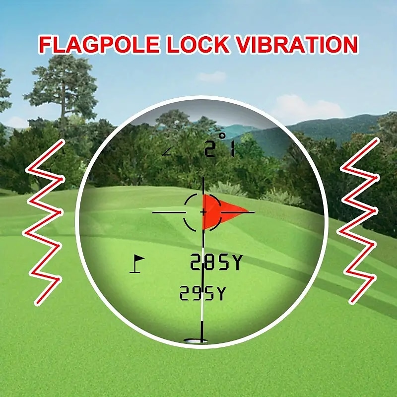 Golf Rangefinder With Slope And Pin Lock Vibration External Slope Switch For Golf Tournament Legal Rangefinders With Rechargeable Battery 1000YDS Laser Range Finder 2025 - $205.29 –P8