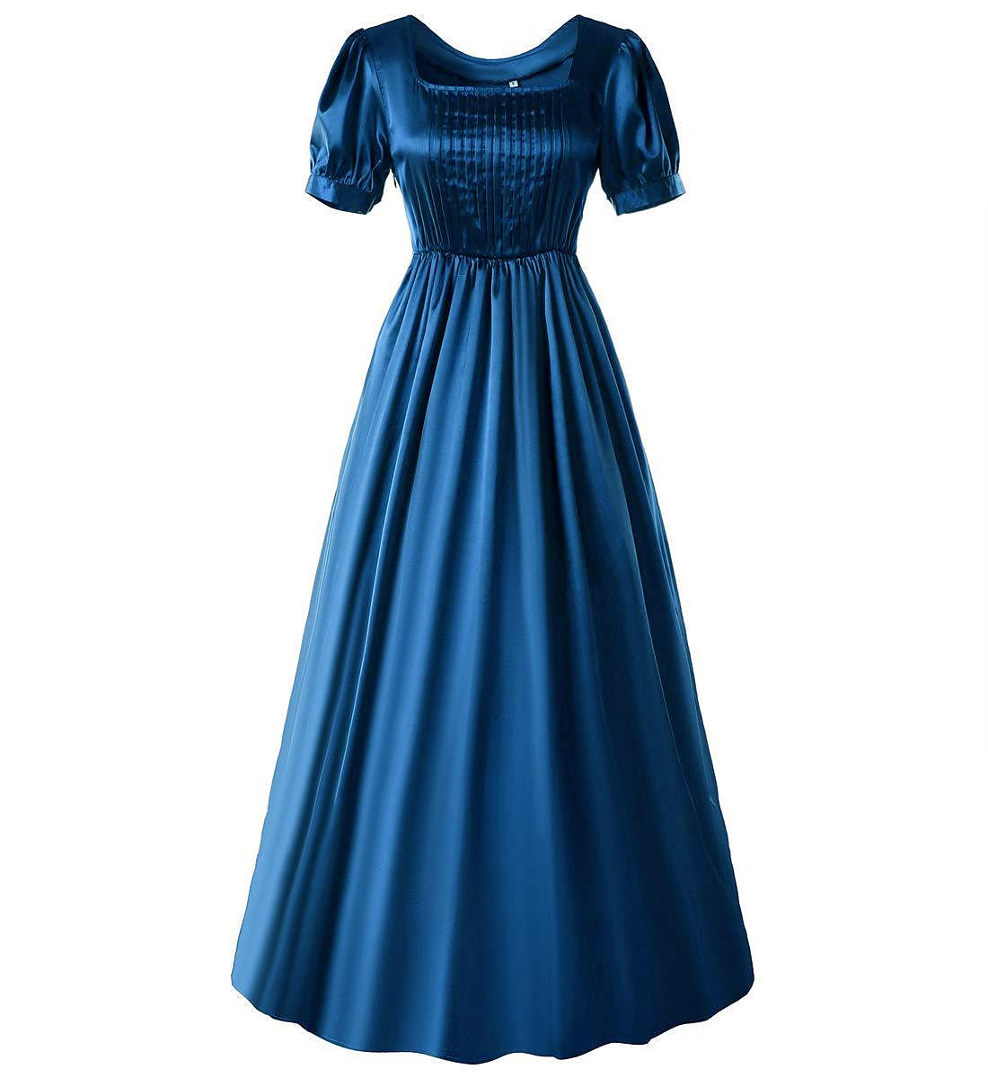 Victorian Medieval Renaissance Cocktail Dress Vintage Dress Tea Dress Prom Dress Women's Girls' Costume Vintage Cosplay Party Masquerade Tea Party Dress 2025 - $49.99 –P4