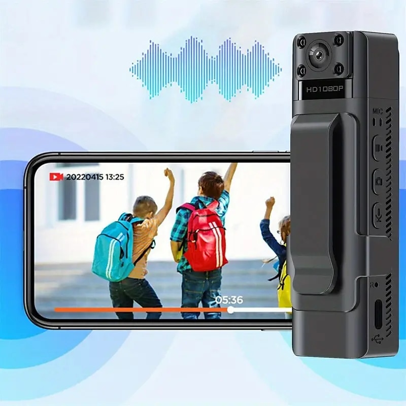 1080P HD Noise Reduction Camera WiFi Infrared DVR Video Recorder Body Camera L13 Wifi 2025 - $52.99 –P7