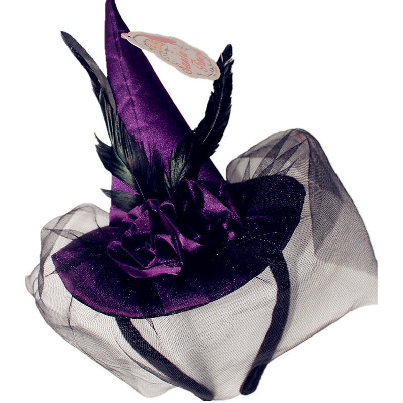 Boszorkánykalap Női Felnőttek Halloween Halloween Karnevál Könnyű Karneváli Jelmez a Walpurgis Éjszakájára 2025 - $18.99 –P3