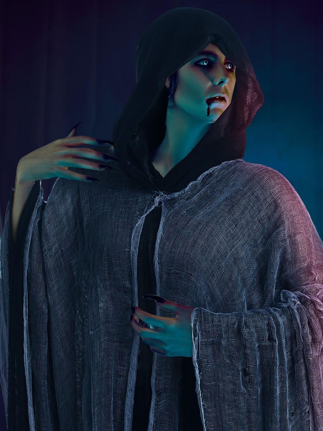 Duch Smrtka Cosplay kostým Kostým na Večírek plášť s kapucí Dospělé Pánské Dámské Úbory Strašidelný kostým Výkon Párty předvečer Všech svatých Plesová maškaráda Mardi Gras Jednoduchý karnevalov 2025 - $45.99 –P4
