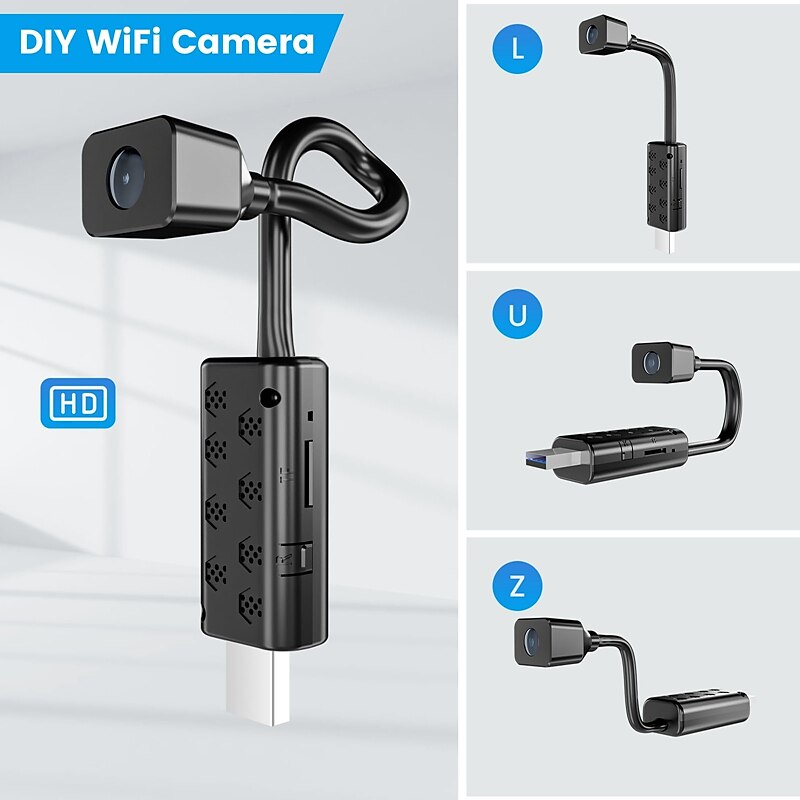 Y11 IP Camera 4K Mini Wireless Motion Detection Remote Access IR-cut Indoor Support 128 GB 2025 - $41.99 –P3