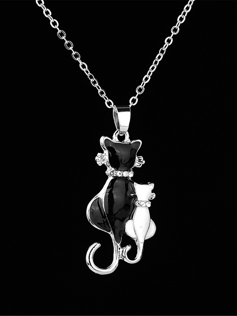 Per donna Collane Di tendenza Esterno Gatto Collane del 2025 a $7.49 –P1