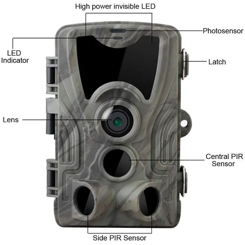 Capture Wildlife in Action HC-801A Hunting Trail Camera With Night Vision & Motion Activation 2025 - $62.99 –P10